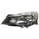 Vauxhall Astra 2012-2016 Black Inner LED Halogen Head Lamp Unit Passenger Side
